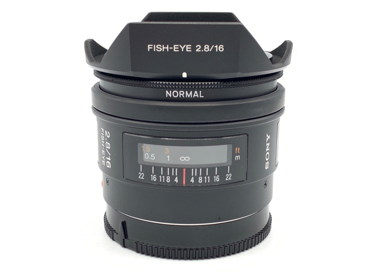 16mm F2.8 Fisheye SAL16F28 中古価格比較 - 価格.com