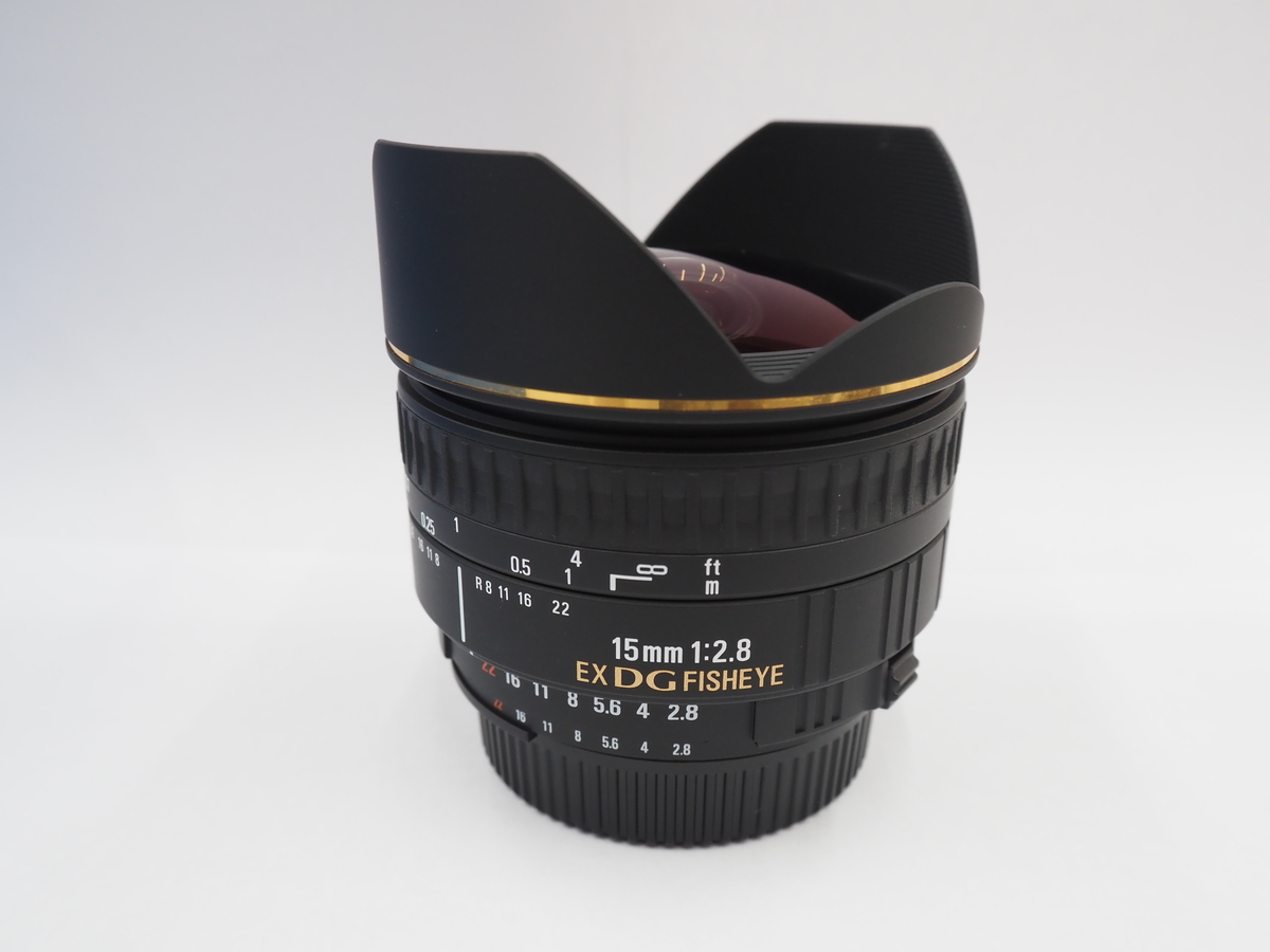 15mm F2.8 EX DG DIAGONAL FISHEYE (ﾆｺﾝ AF) 中古価格比較 - 価格.com