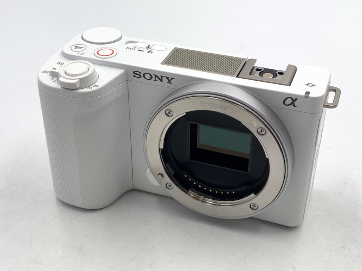 中古：A(美品)】ソニー VLOGCAM ZV-E10 II ボディ ホワイト [ZV-E10M2