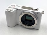 中古】ソニー VLOGCAM ZV-E10 II ボディ ホワイト [ZV-E10M2 W] 在庫