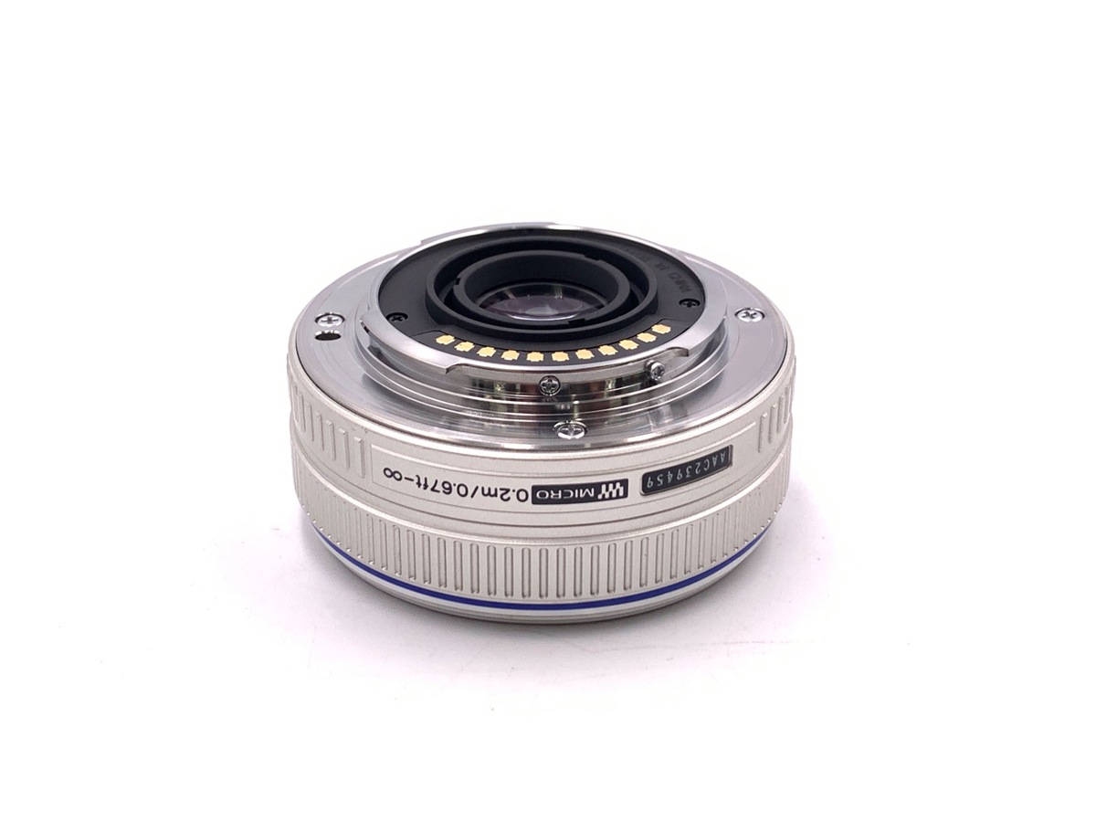【中古】オリンパス M.ZUIKO DIGITAL 17mm F2.8 シルバー