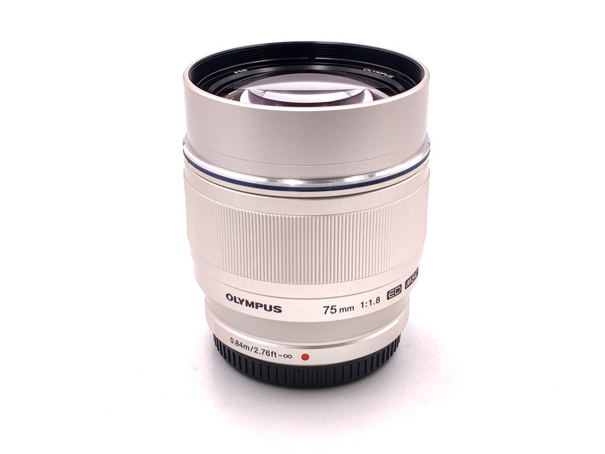 オリンパスM.ZUIKO DIGITAL ED 75mm F1.8超美品！ OMシステム M.ZUIKO ED 75mm F1.8単焦点レンズ