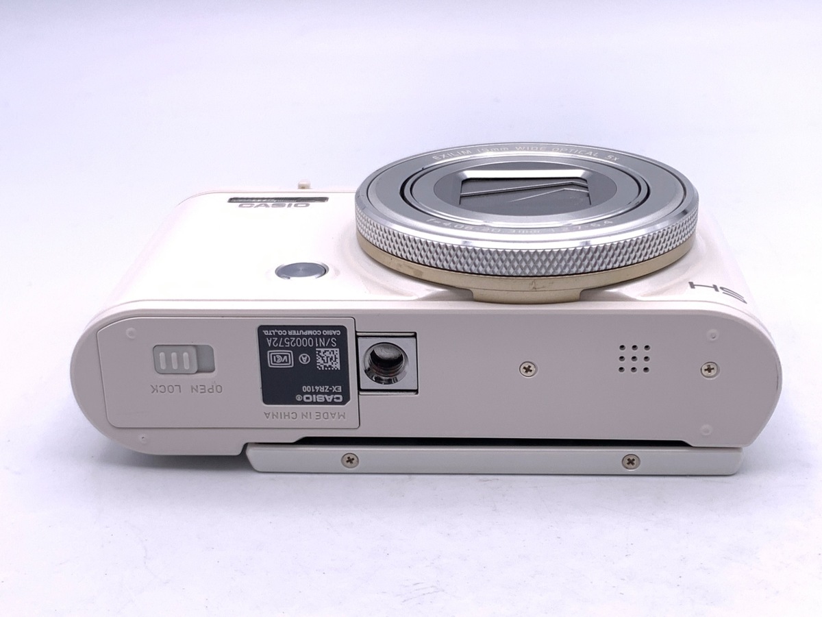 中古：B(並品)】カシオ EXILIM EX-ZR4100 WE ホワイト | 2443220033409