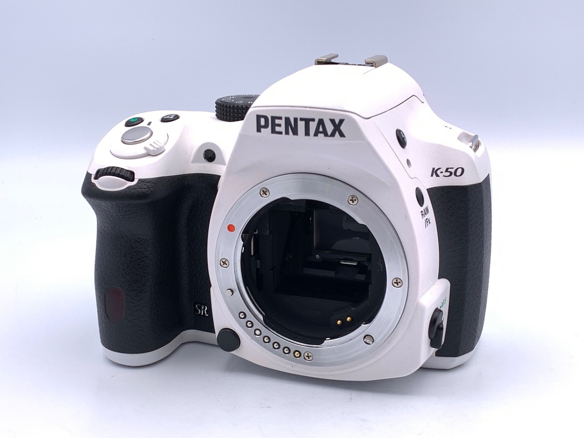 中古】ペンタックス K-50 ボディ ホワイト｜｜カメラのキタムラネット