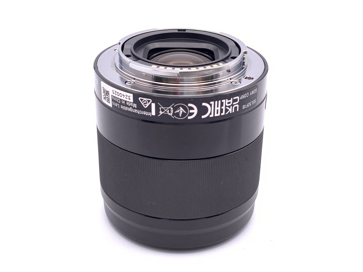 �\�j�[ E 50mm F1.8 OSS [SEL50F18B] �u���b�N