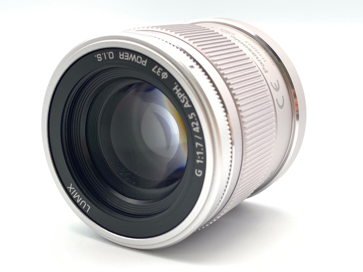 LUMIX G 42.5/1.7 ASPH. POWER O.I.S. シルバー (H-HS043-S)