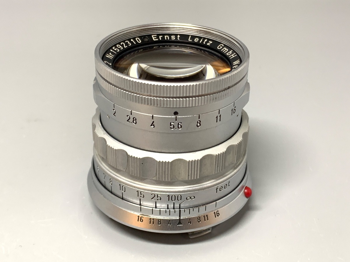 【中古】ライカ ズミクロンM 50mm F2 固定（初代）