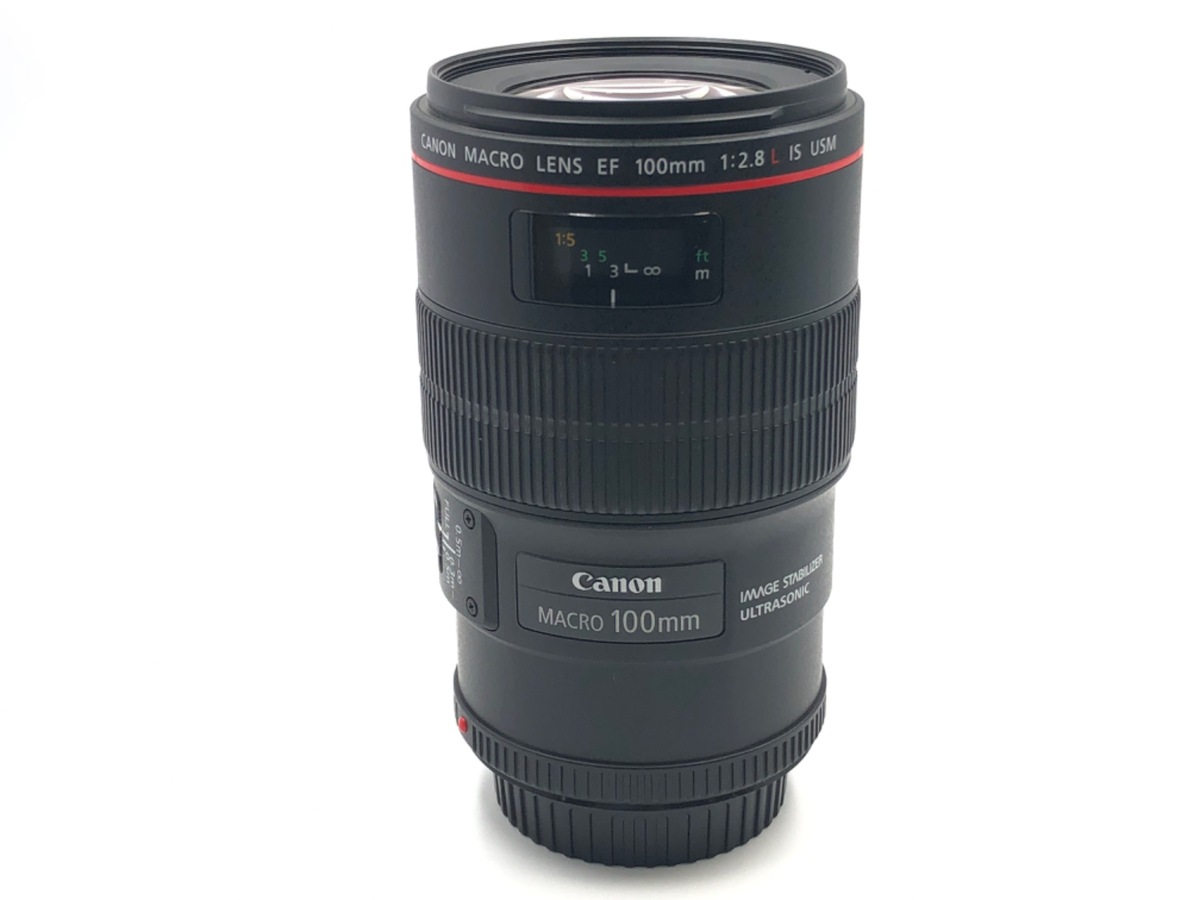 【中古・美品】カメラレンズ EF100mm F2.8L マクロ IS USM 中古：AB(良品)】キヤノン EF100mm F2.8L マクロ IS USM | 2443280026236