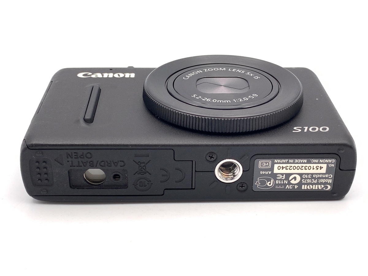キヤノン PowerShot S100 ブラック