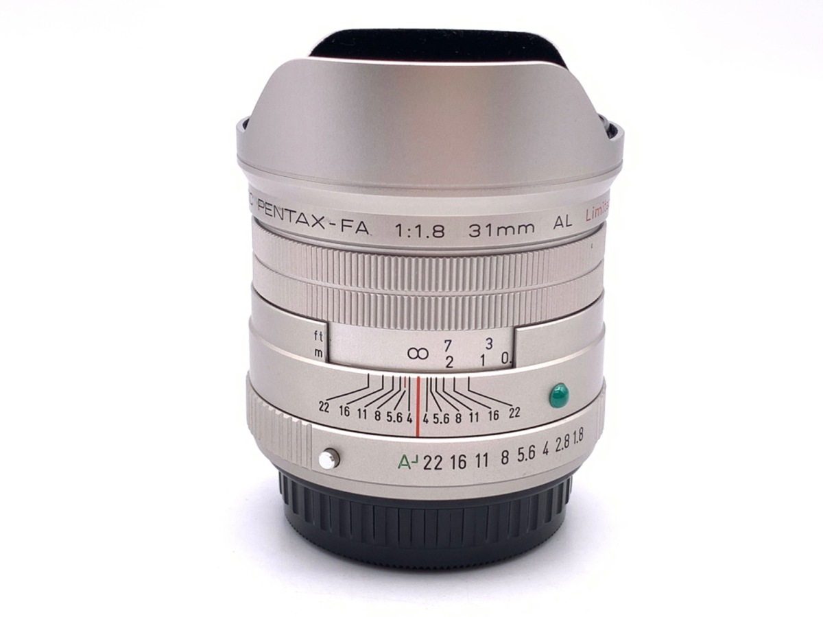 ★美品★PENTAX FA31mm F1.8AL Limited シルバー 中古：A(美品)】ペンタックス FA 31mm F1.8 AL Limited (シルバー