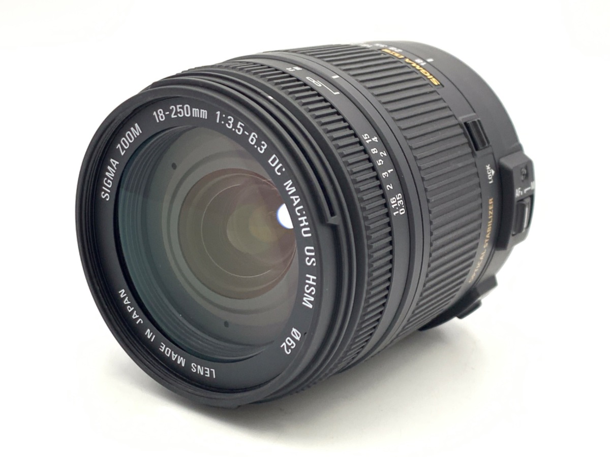 中古：A(美品)】シグマ 18-250mm F3.5-6.3 DC MACRO OS HSM キヤノン用 
