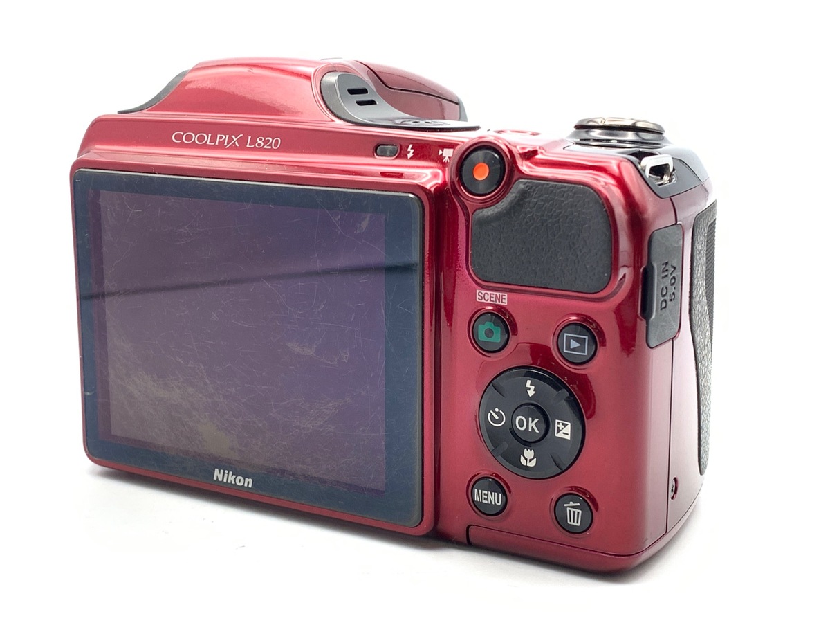 中古】ニコン COOLPIX L820 RD レッド｜｜カメラのキタムラネットショップ