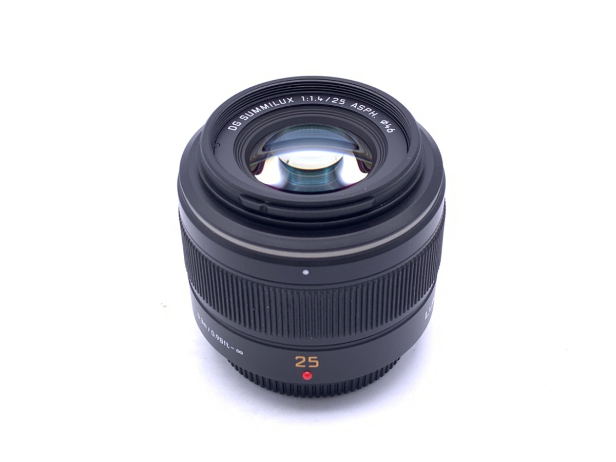中古】パナソニック LEICA DG SUMMILUX 25mm/F1.4 ASPH. ［H-X025