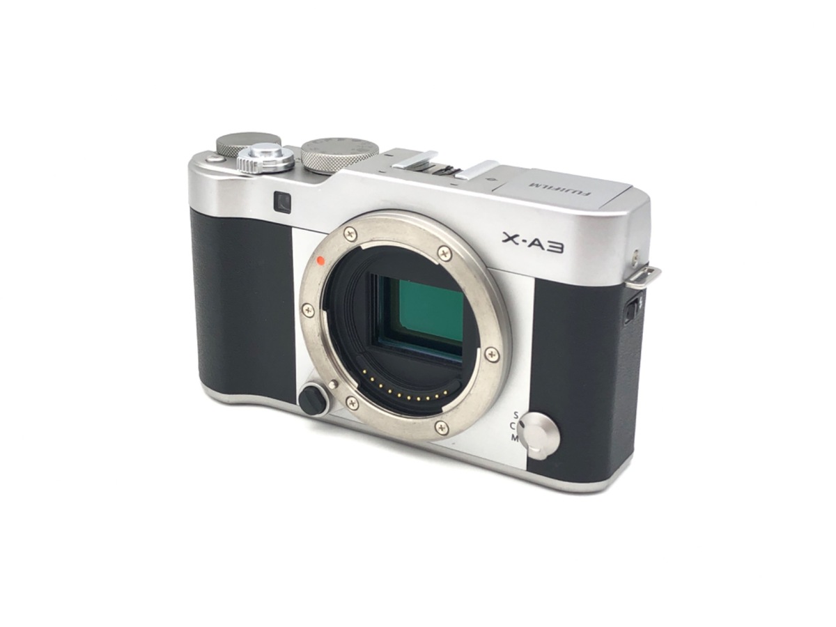 FUJIFILM X-A3 ミラーレスカメラ シルバー 富士フイルム ミラーレス一眼 X-A3 レンズキット