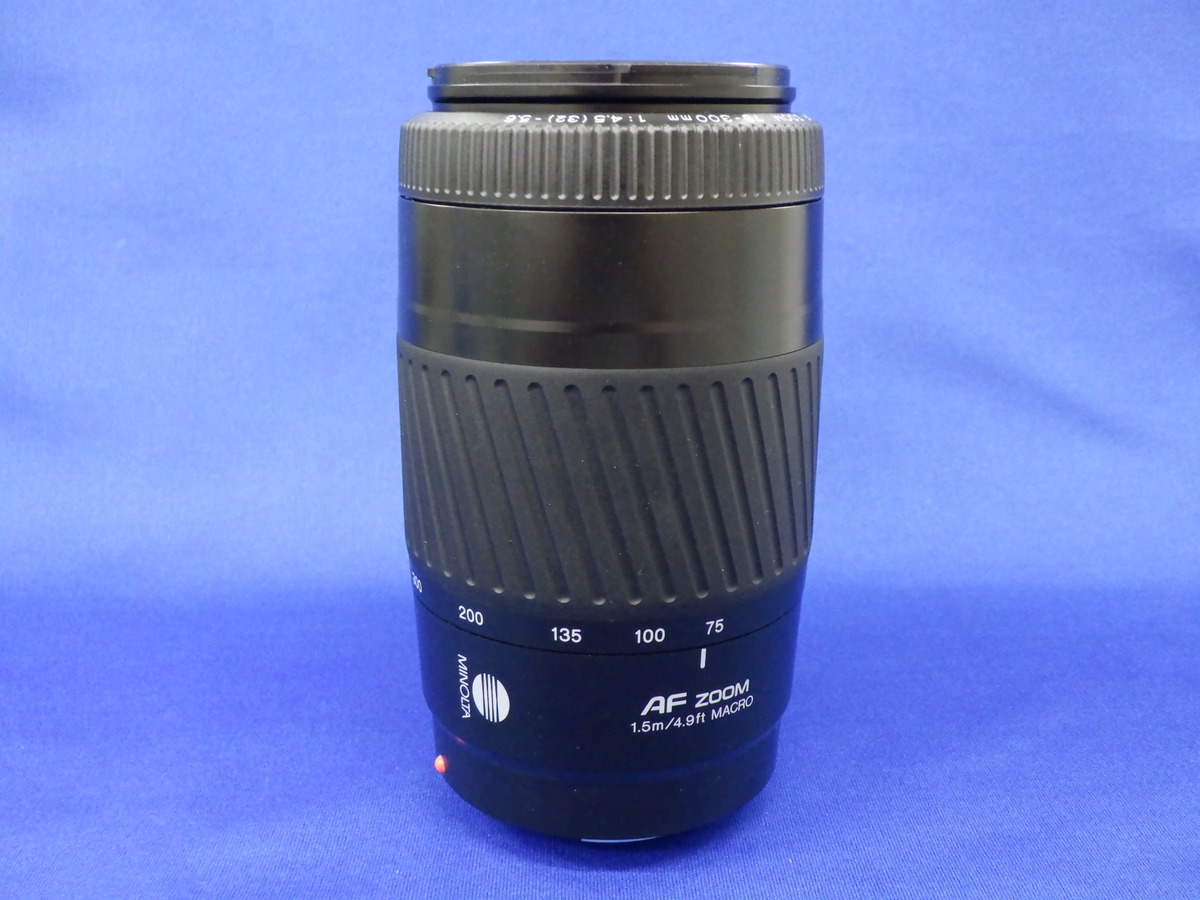 中古：C(やや難あり)】ミノルタ（MINOLTA）AF 75-300/4.5-5.6 旧