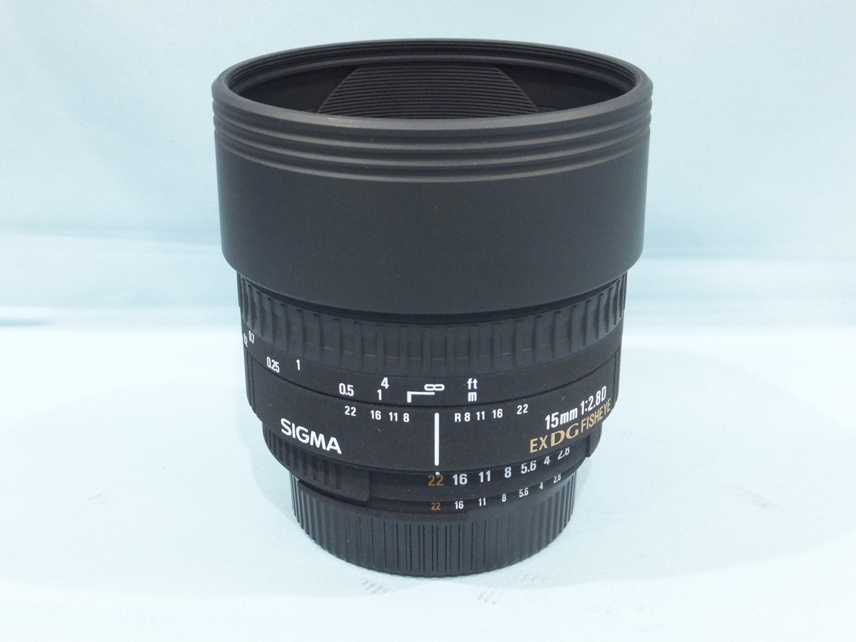15mm F2.8 EX DG DIAGONAL FISHEYE (ﾆｺﾝ AF) 中古価格比較