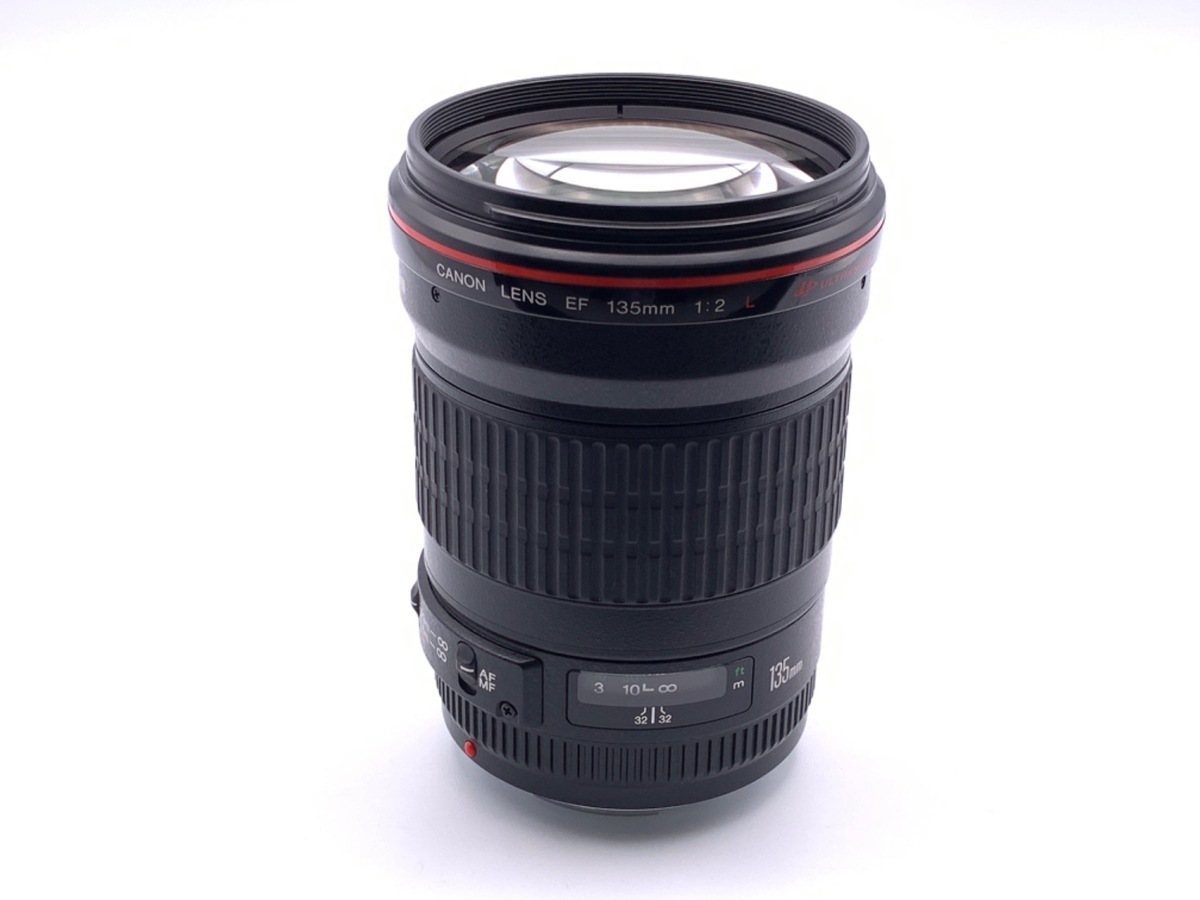 美品　Canon EF135㎜　F2L USM キャノン レンタル] Canon EF135mm F2L USM - キャノンEFマウント望遠単