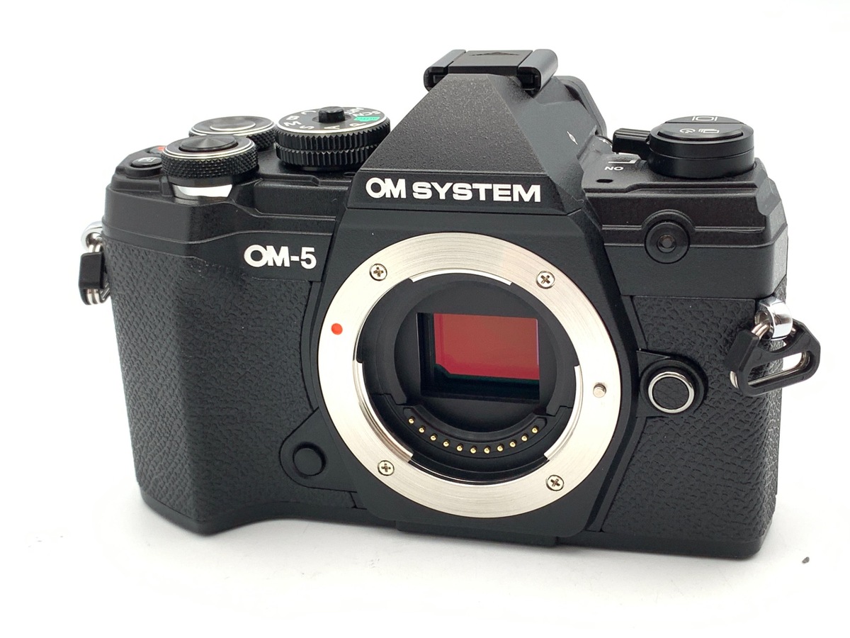 中古：A(美品)】OM SYSTEM OM-5 ボディ ブラック | 2443490028983
