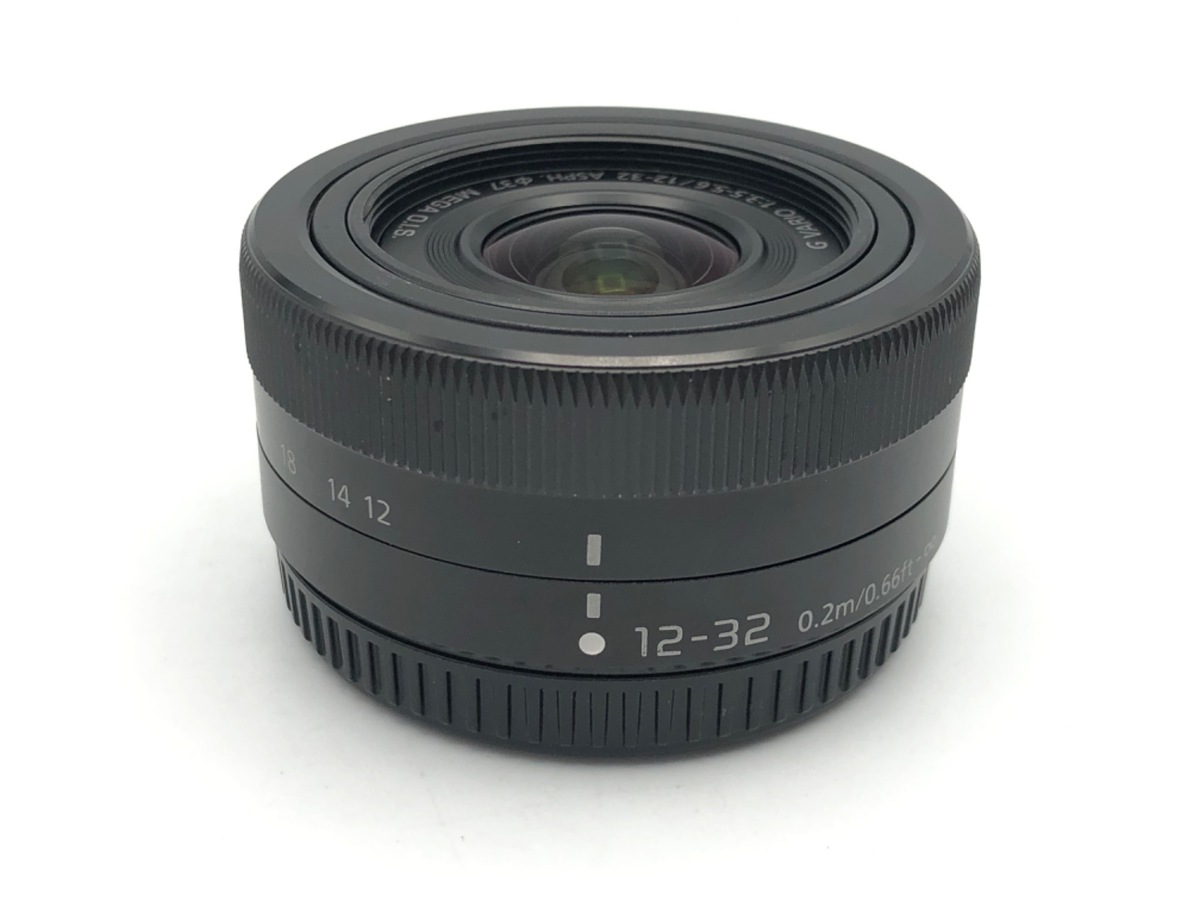 【新品未使用】パナソニック LUMIX G VARIO H-FS12032-K LUMIX G VARIO 12-32mm/F3.5-5.6 ASPH./MEGA O.I.S. H-FS12032-K
