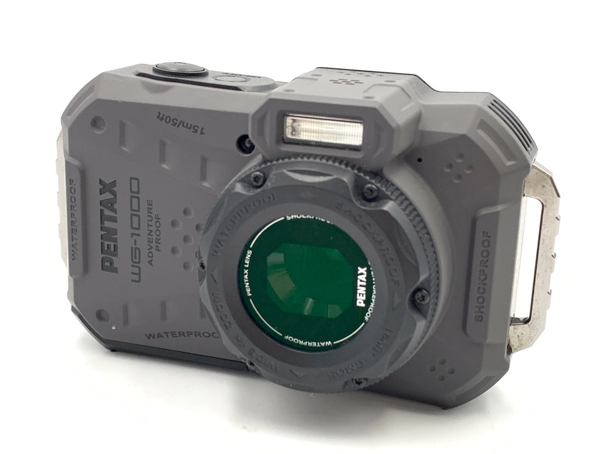 【ジャンク品】PENTAX WG-1000 コンパクトデジタルカメラ WG-1000 OLIVE 防水防塵デジタルカメラ PENTAX WG-1000 PENTAX