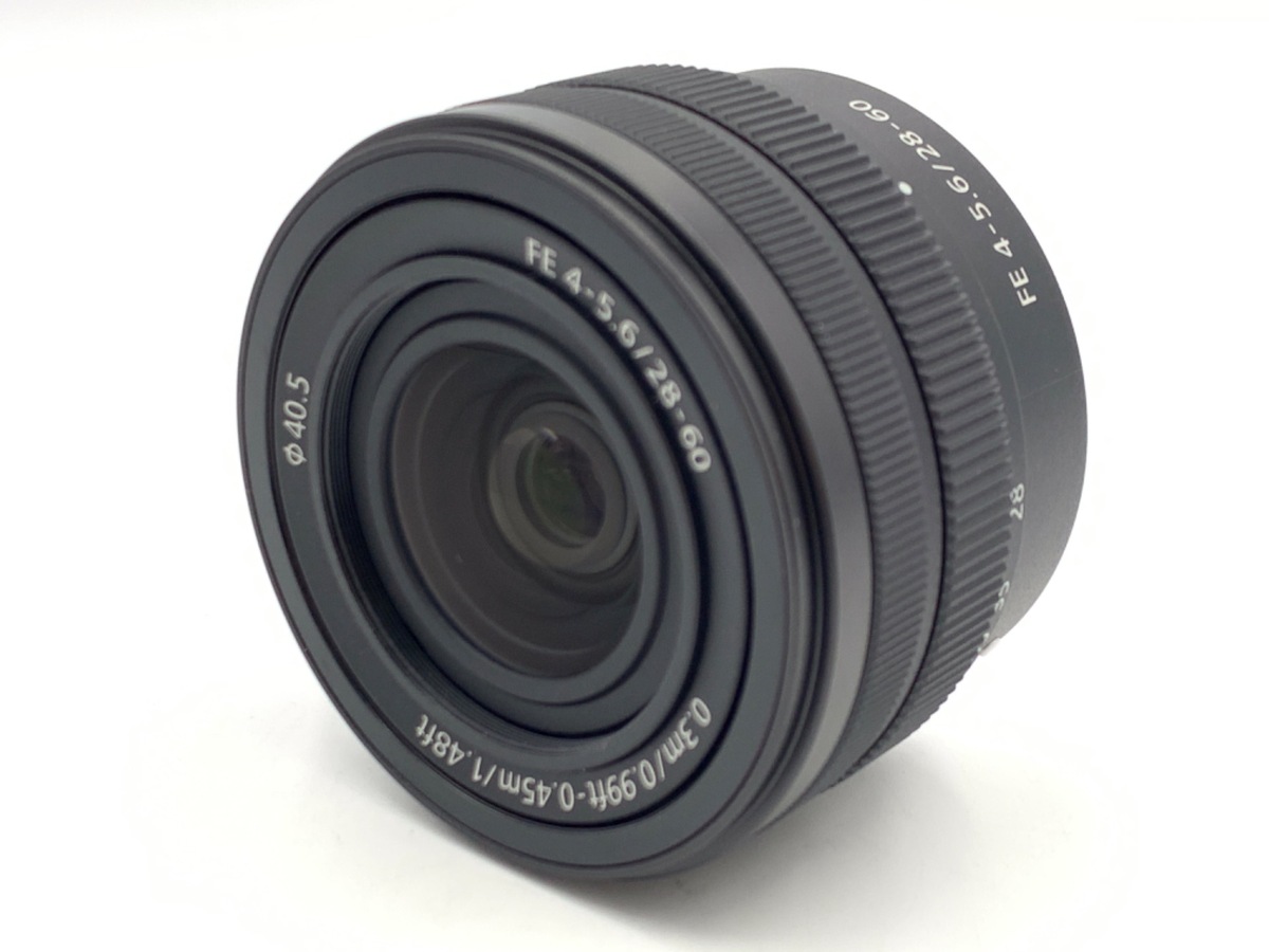 SONY FE 28-60mm F4-5.6 SEL2860 ズームレンズ 中古 FE 28-60mm F4-5.6 SEL2860 中古価格比較 - 価格.com