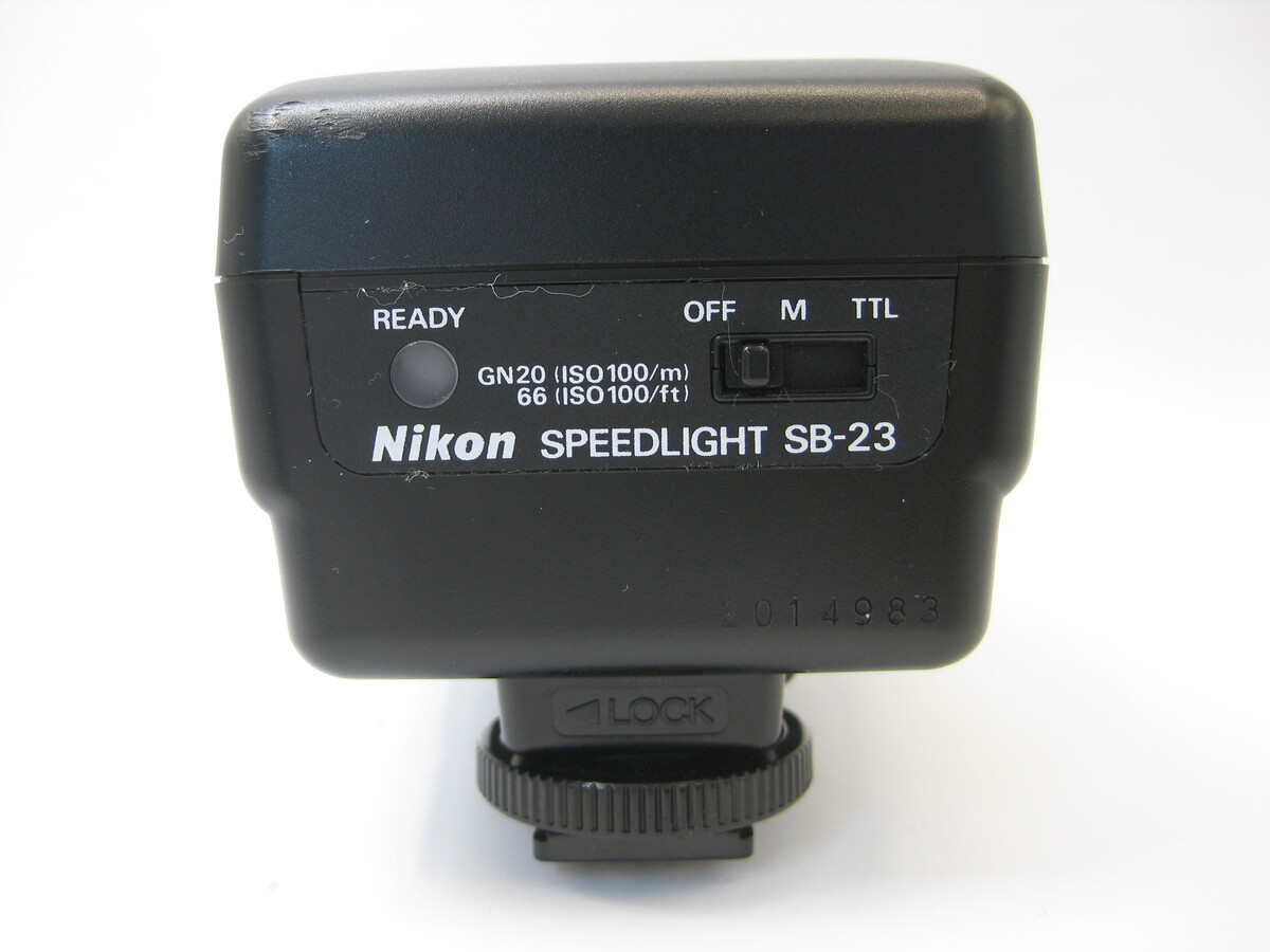 中古：B(並品)】ニコン SB-23 (スピードライト) | 2443490061782