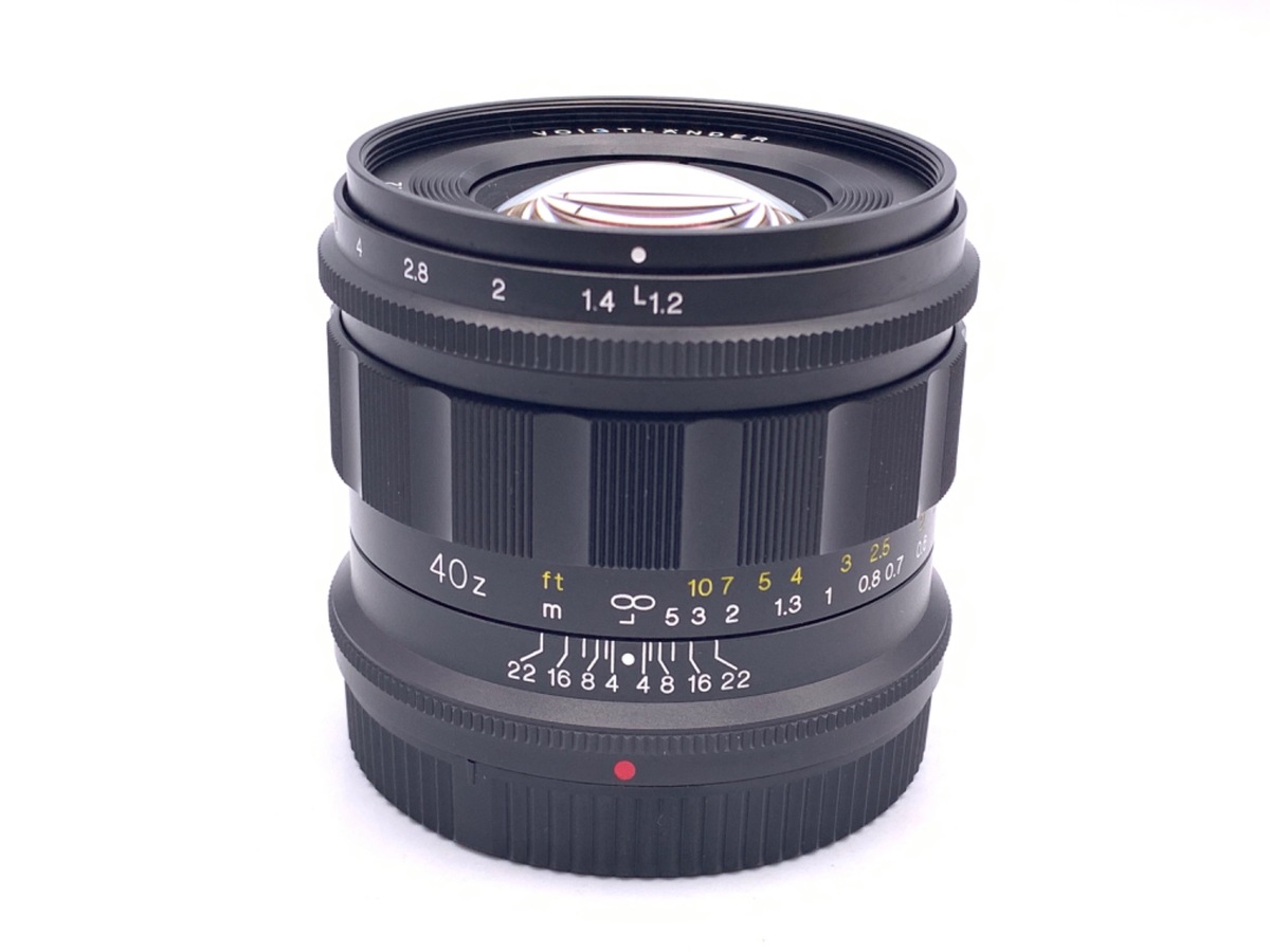フォクトレンダー　NOKTON 40mm F1.2 Zマウント用　中古品 中古：B(並品)】コシナ フォクトレンダー NOKTON 40mm F1.2 Aspherical