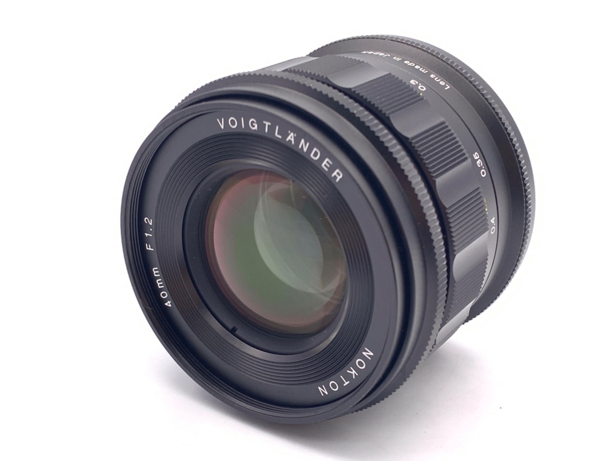 中古：B(並品)】コシナ フォクトレンダー NOKTON 40mm F1.2 Aspherical