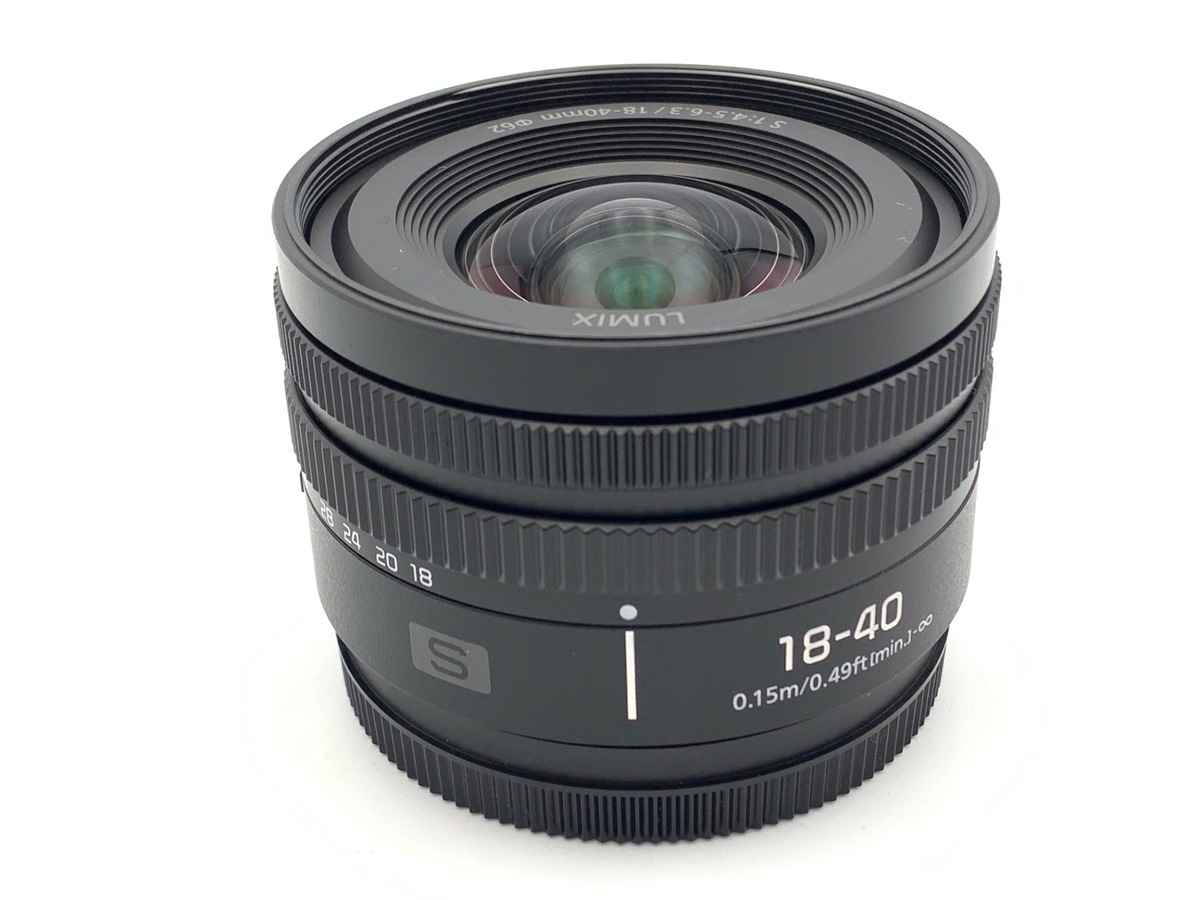 中古：AB(良品)】パナソニック LUMIX S 18-40mm F4.5-6.3 [S-R1840