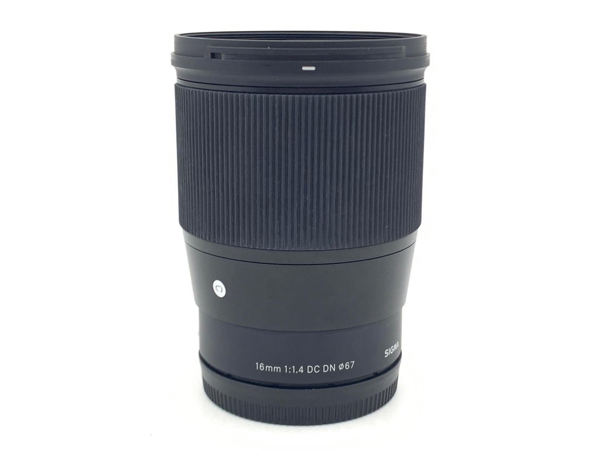【美品】シグマ SIGMA 16mm F1.4 DC DN (ソニー用) シグマ 16mm F1.4 DC DN Contemporary ソニーE用 | 交換レンズ