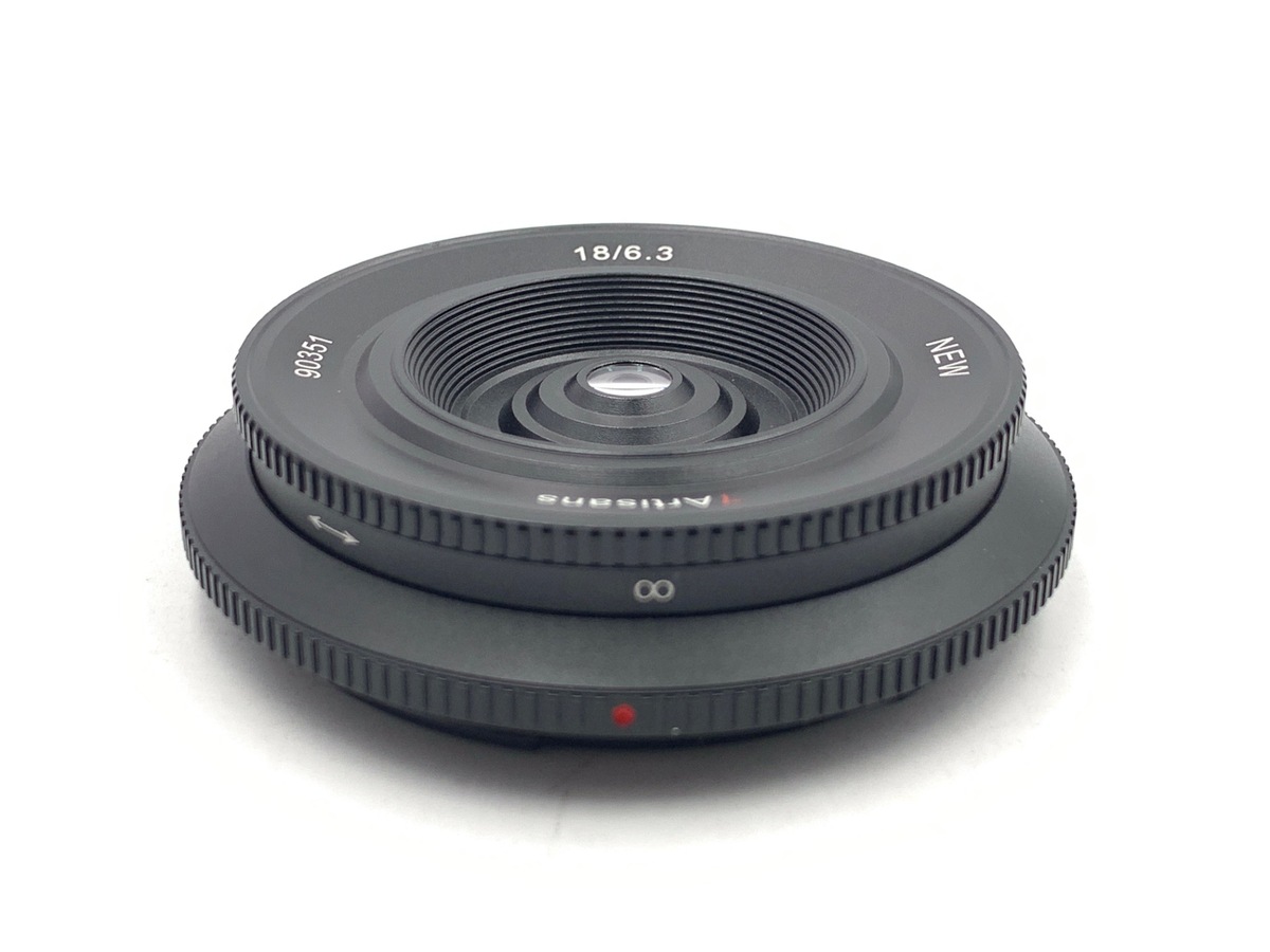 中古】七工匠 7artisans 1863ZB2 ボディキャップレンズ 18mm F6.3 II