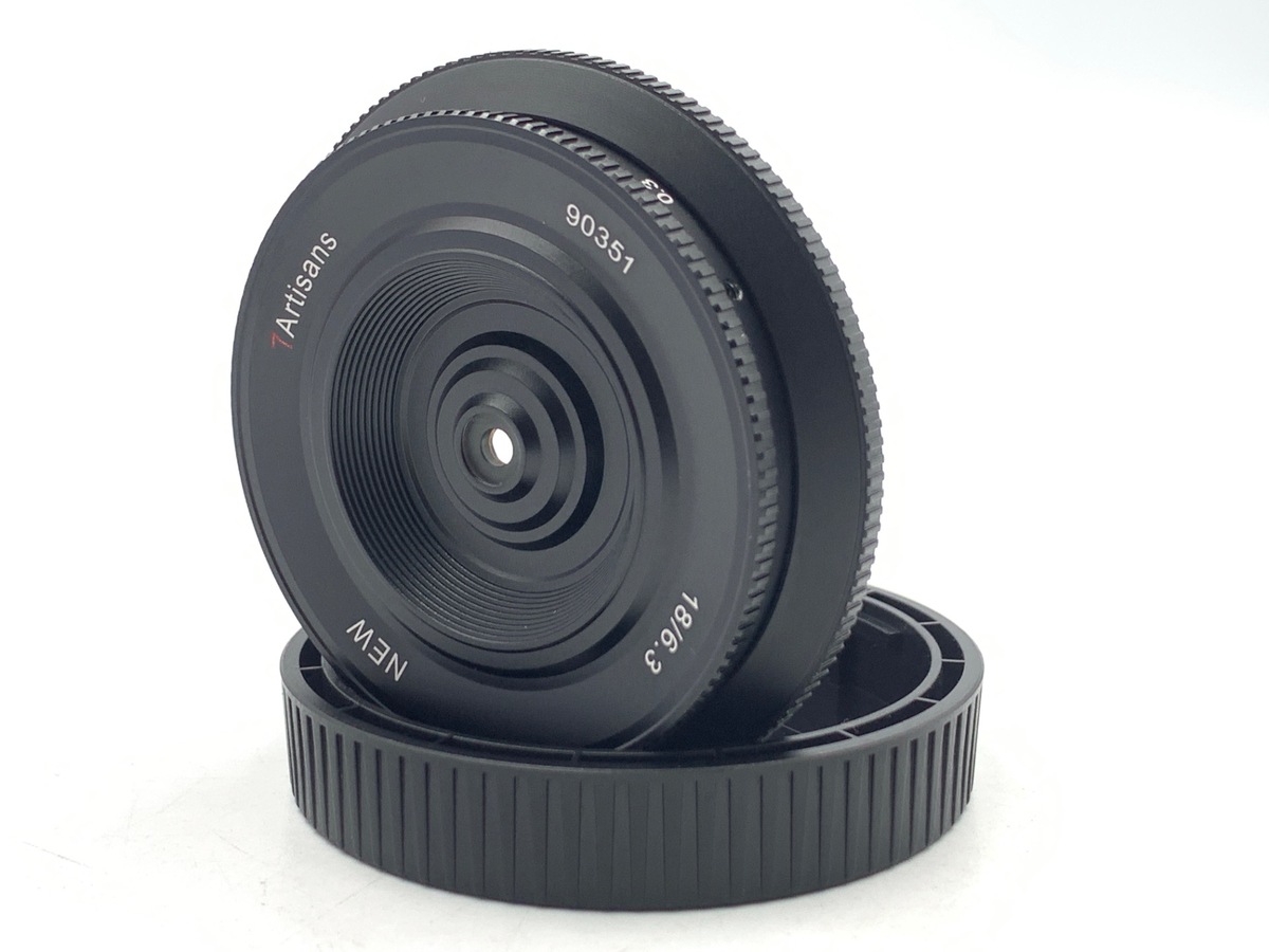 中古】七工匠 7artisans 1863ZB2 ボディキャップレンズ 18mm F6.3 II