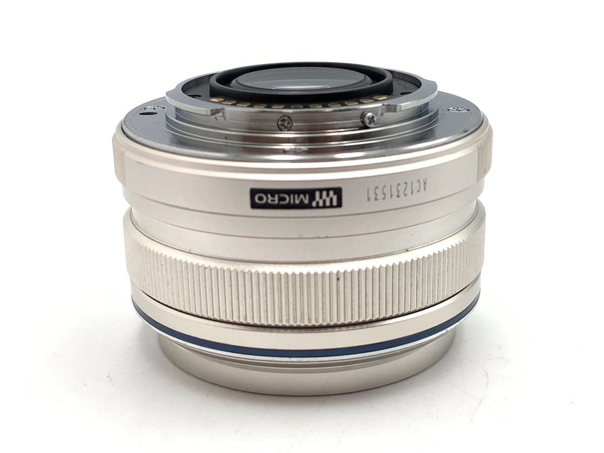 中古：B(並品)】オリンパス M.ZUIKO DIGITAL 17mm F1.8 シルバー
