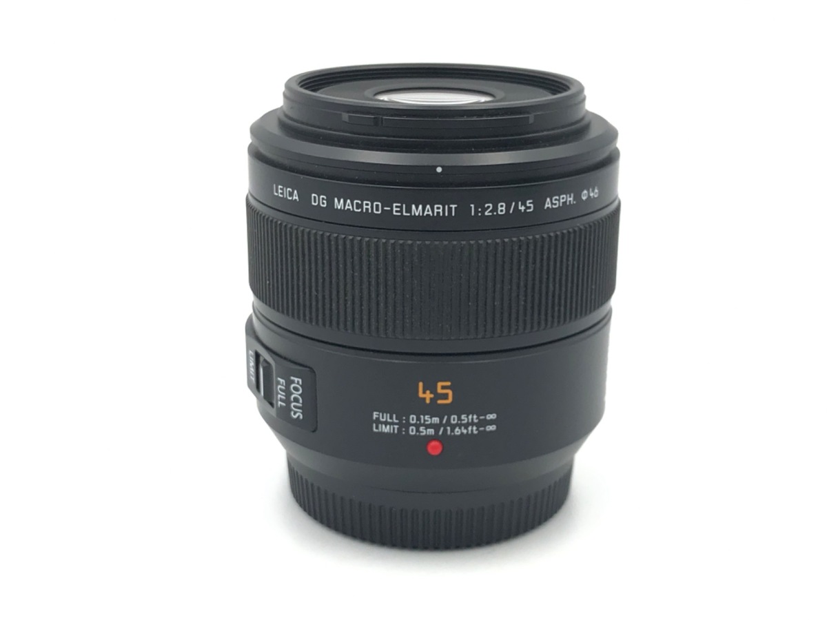 中古】パナソニック LEICA DG MACRO-ELMARIT 45mm/F2.8 ASPH./MEGA