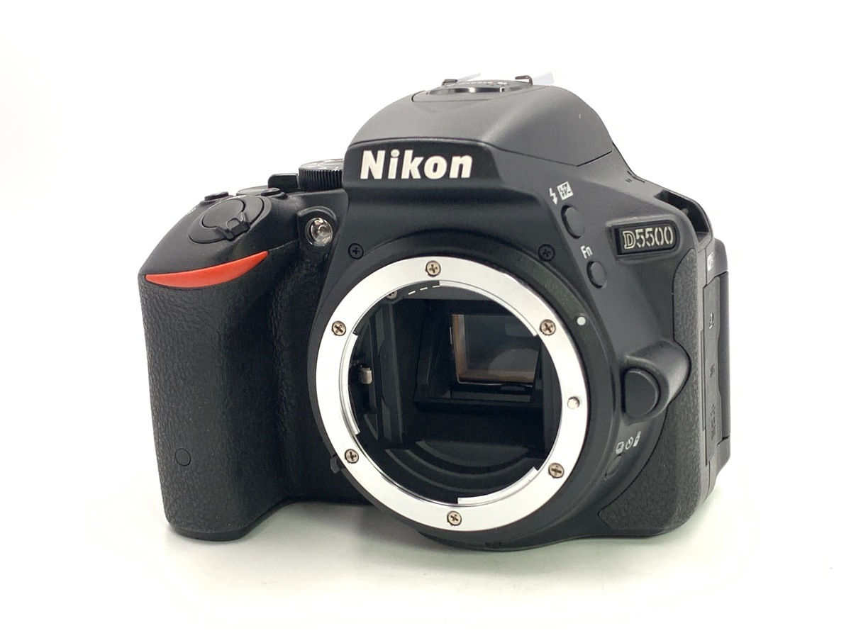 Nikon D5500 ボディ ブラック 純正充電器・SDカード16GB付 中古：B(並品)】ニコン D5500 ボディ ブラック | 2443940046567