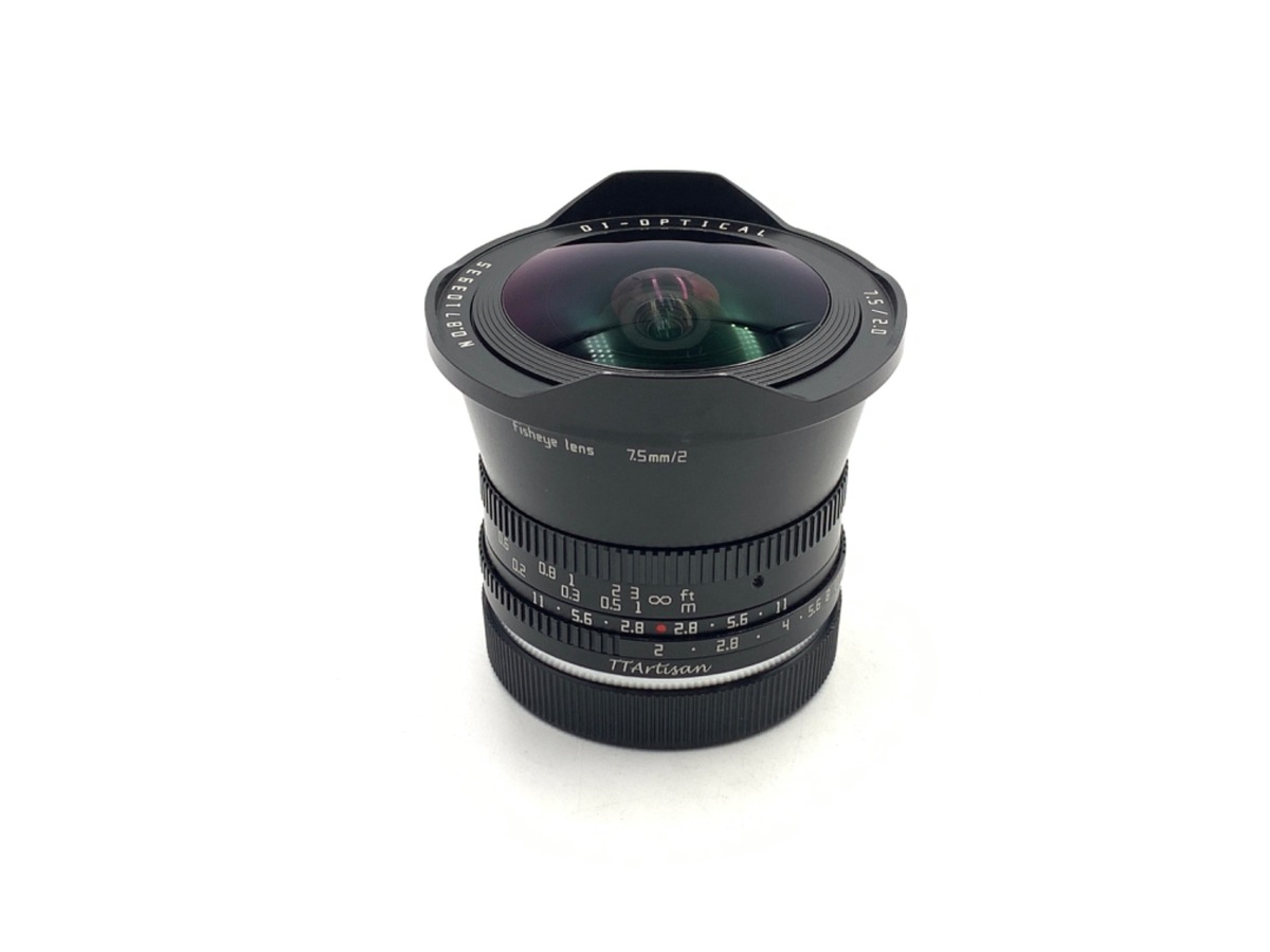 中古：A(美品)】銘匠光学 TTArtisan 7.5mm f/2 C Fisheye ソニーE用