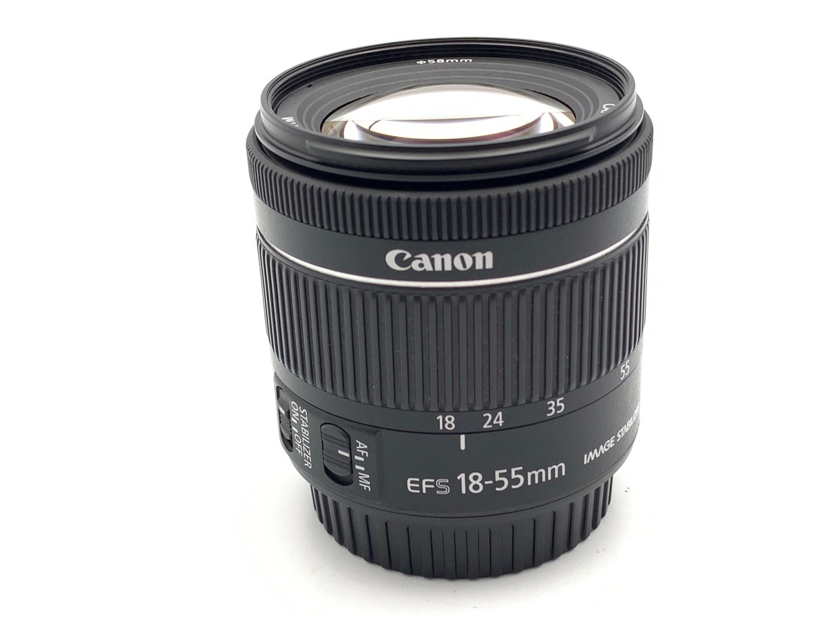 中古：AB(良品)】キヤノン EF-S18-55mm F4-5.6 IS STM | 2443540013181
