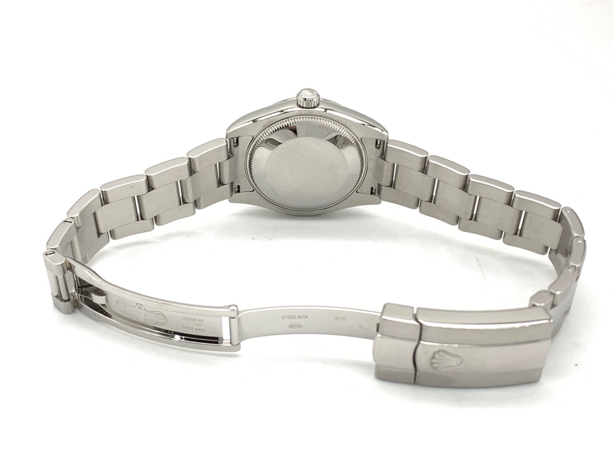 ロレックス(ROLEX) デイトジャスト 31 シルバー ローマ 178274 ステンレススティール/ホワイトゴールド オイスターブレス