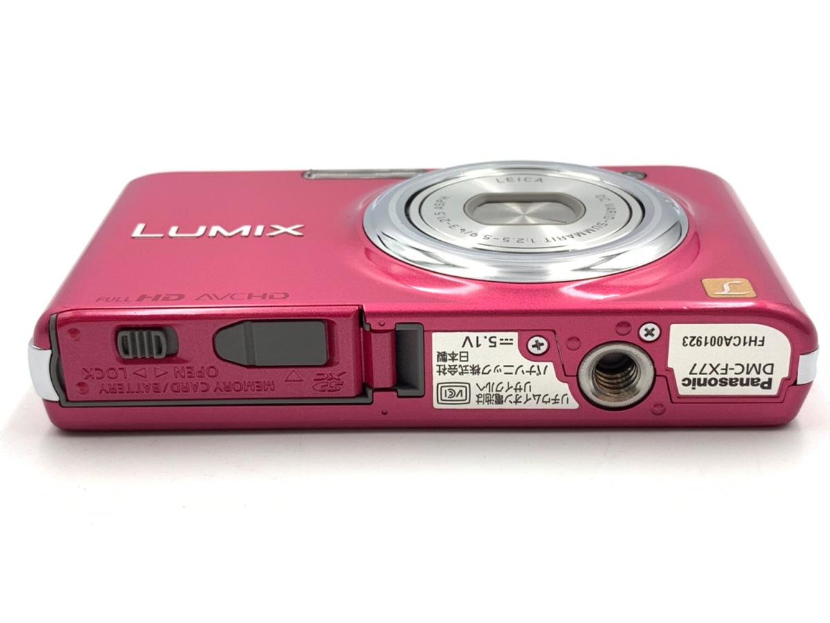 Panasonic - 超美品 DMC-FX77 グラマラスピンク  M999 中古：B(並品)】パナソニック LUMIX DMC-FX77 グラマラスピンク