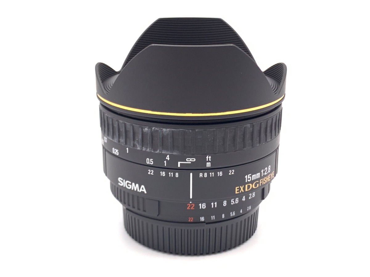 シグマ 15mm F2.8EX DG DIAGONAL FISHEYE ニコン用 15mm F2.8 EX DG DIAGONAL FISHEYE (ニコン AF) 中古価格比較