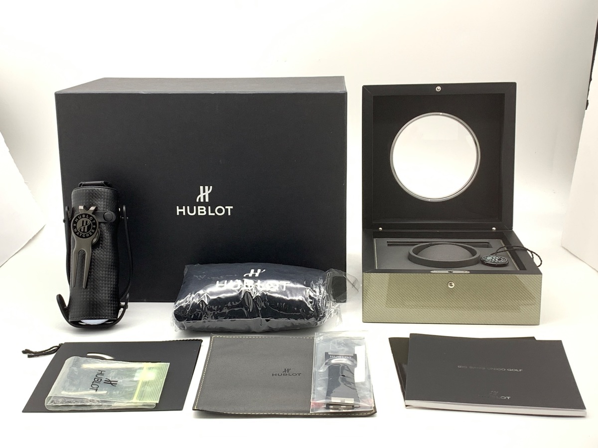 ウブロ ビッグバン ブルー 416.YL.5120.VR カーボン/テキサリウム ゴルフ