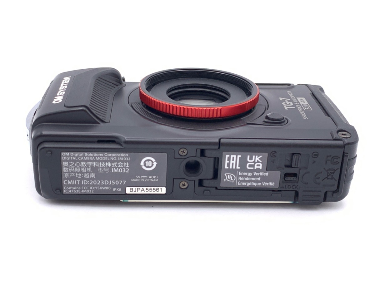 中古：B(並品)】OM SYSTEM Tough TG-7 BLK ブラック | 2443590104723