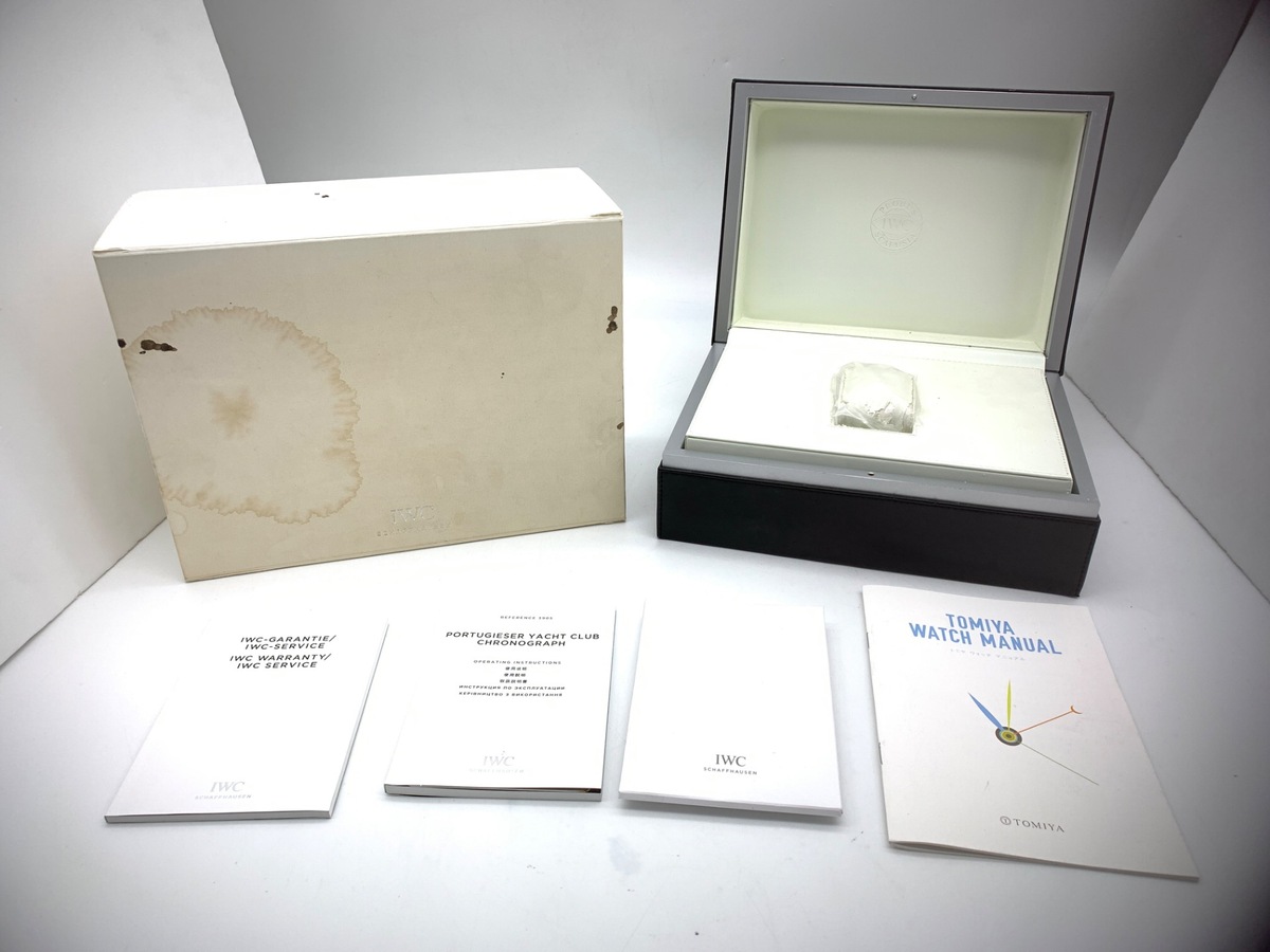 IWC ポルトギーゼ ヨットクラブ グレー IW390503 ステンレススティール