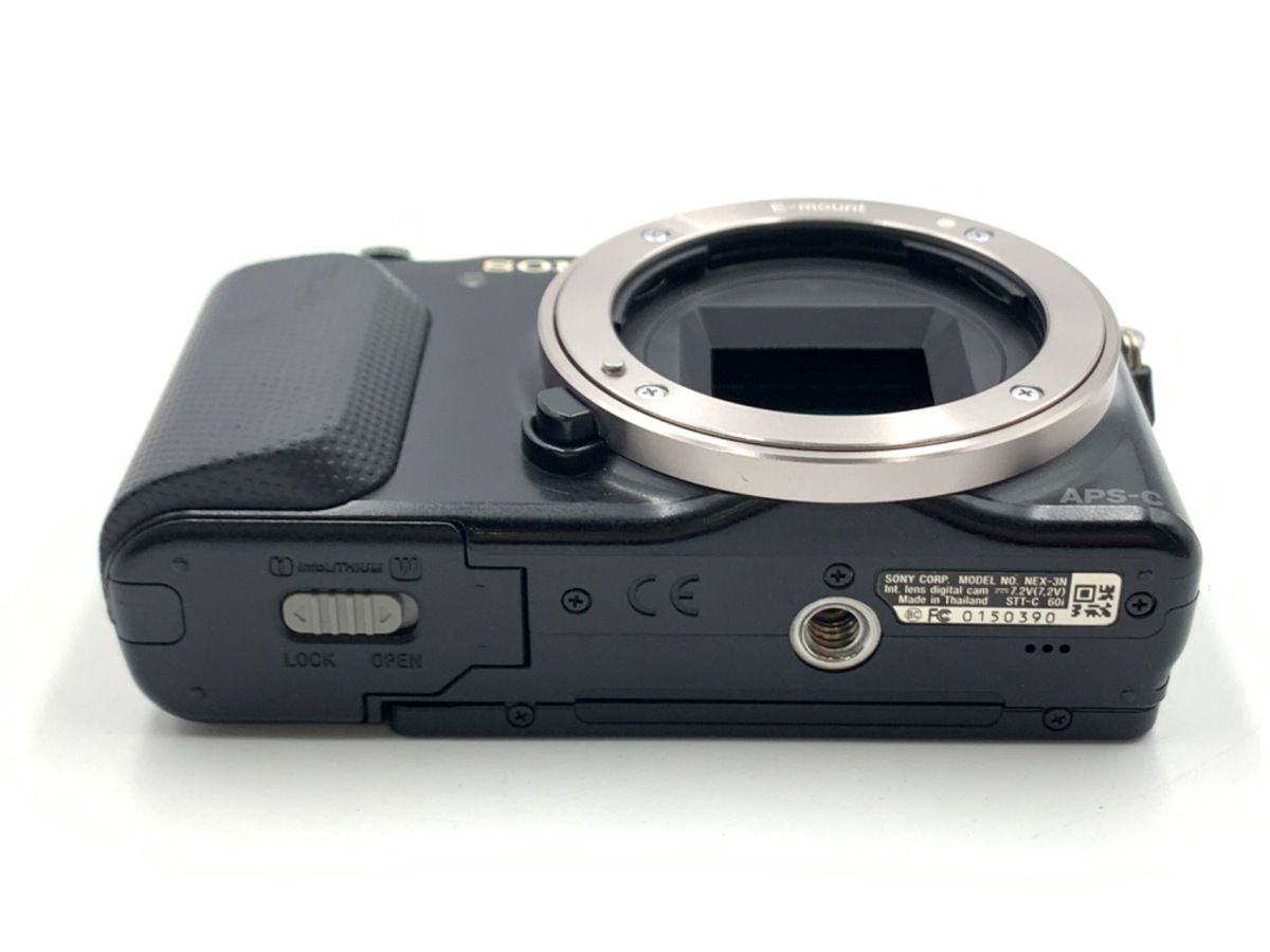 【返品保証・動作確認済】SONY NEX-3N ボディ 中古：B(並品)】ソニー α NEX-3N ボディ ブラック | 2443590105300