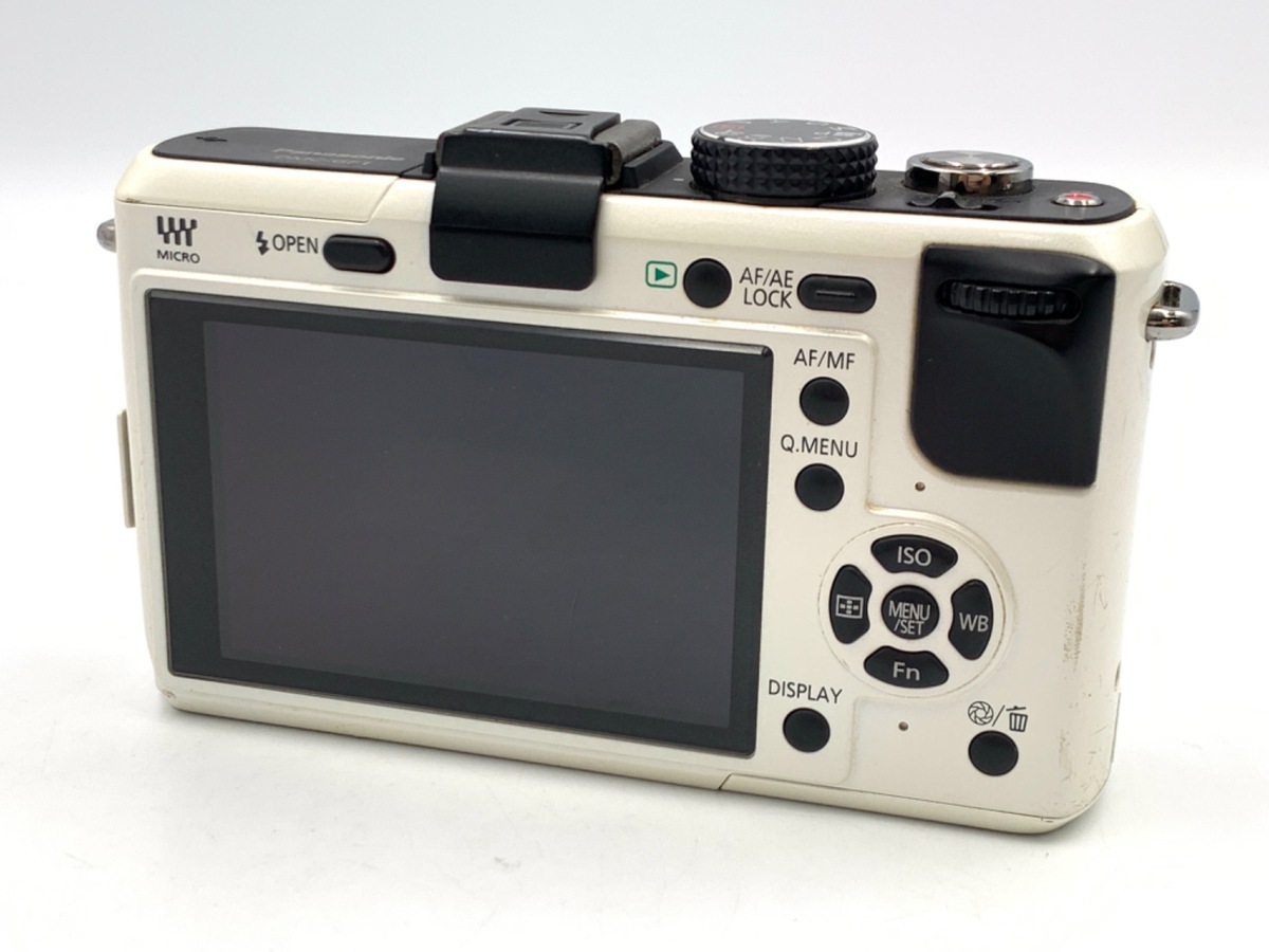 中古：B(並品)】パナソニック DMC-GF1 ボディ シェルホワイト