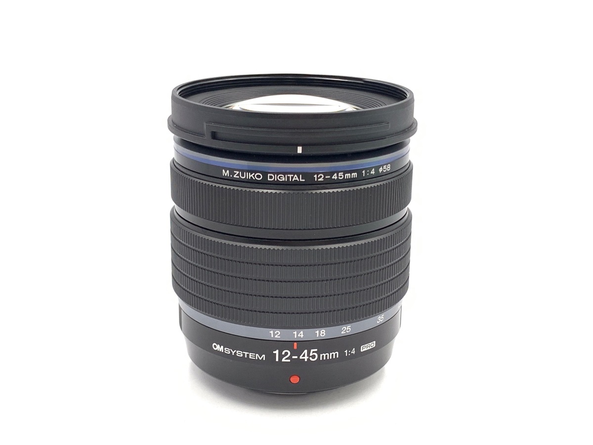 中古：A(美品)】OM SYSTEM M.ZUIKO DIGITAL ED 12-45mm F4.0 PRO