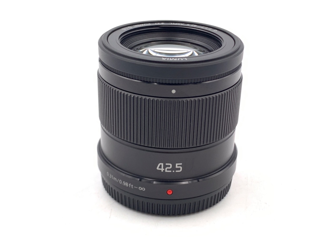 LUMIX G 42.5mm/F1.7 ASPH./POWER O.I.S. H-HS043-K [ブラック] 中古