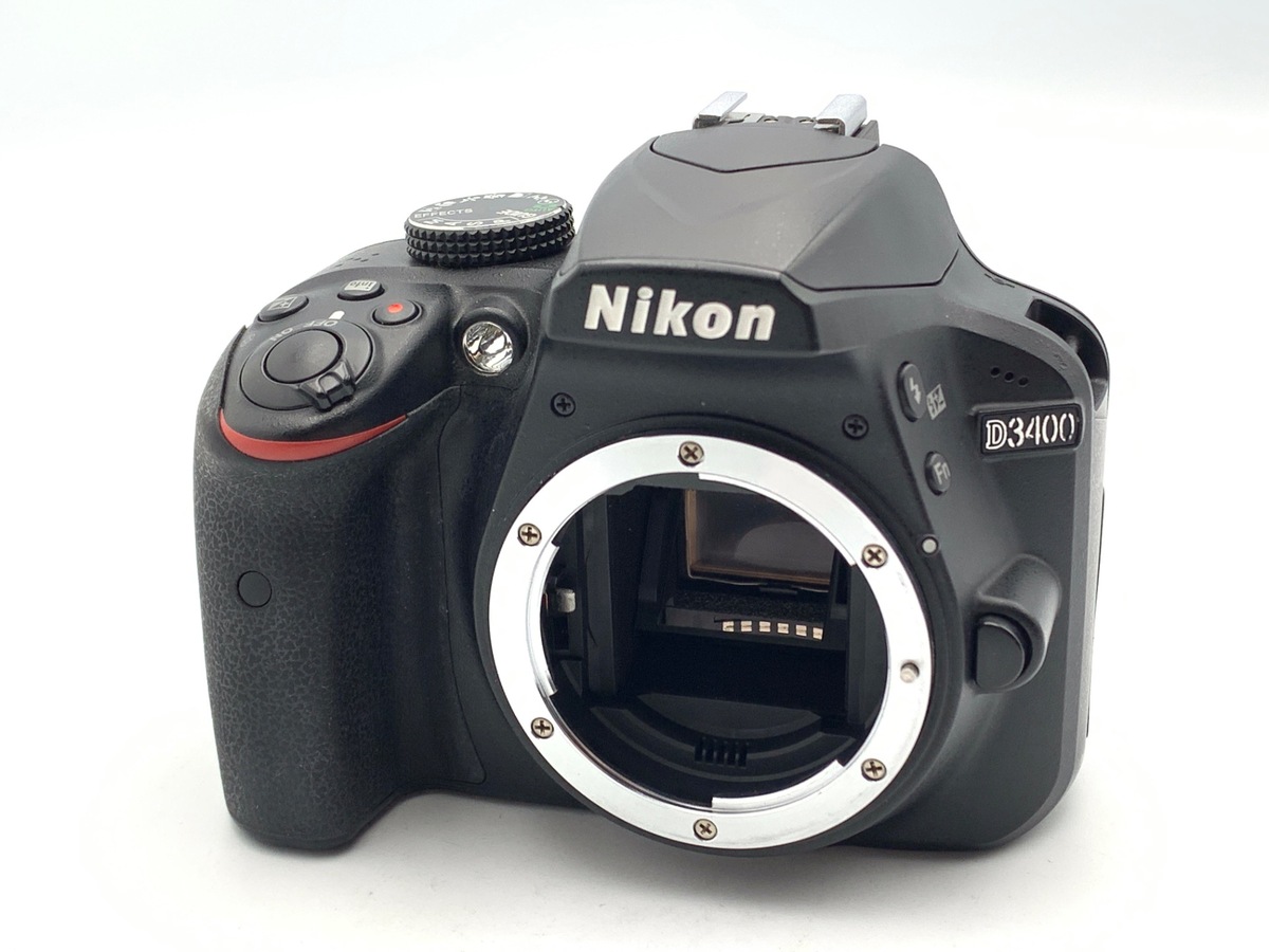 D3400 ボディ ブラック【2416万画素】