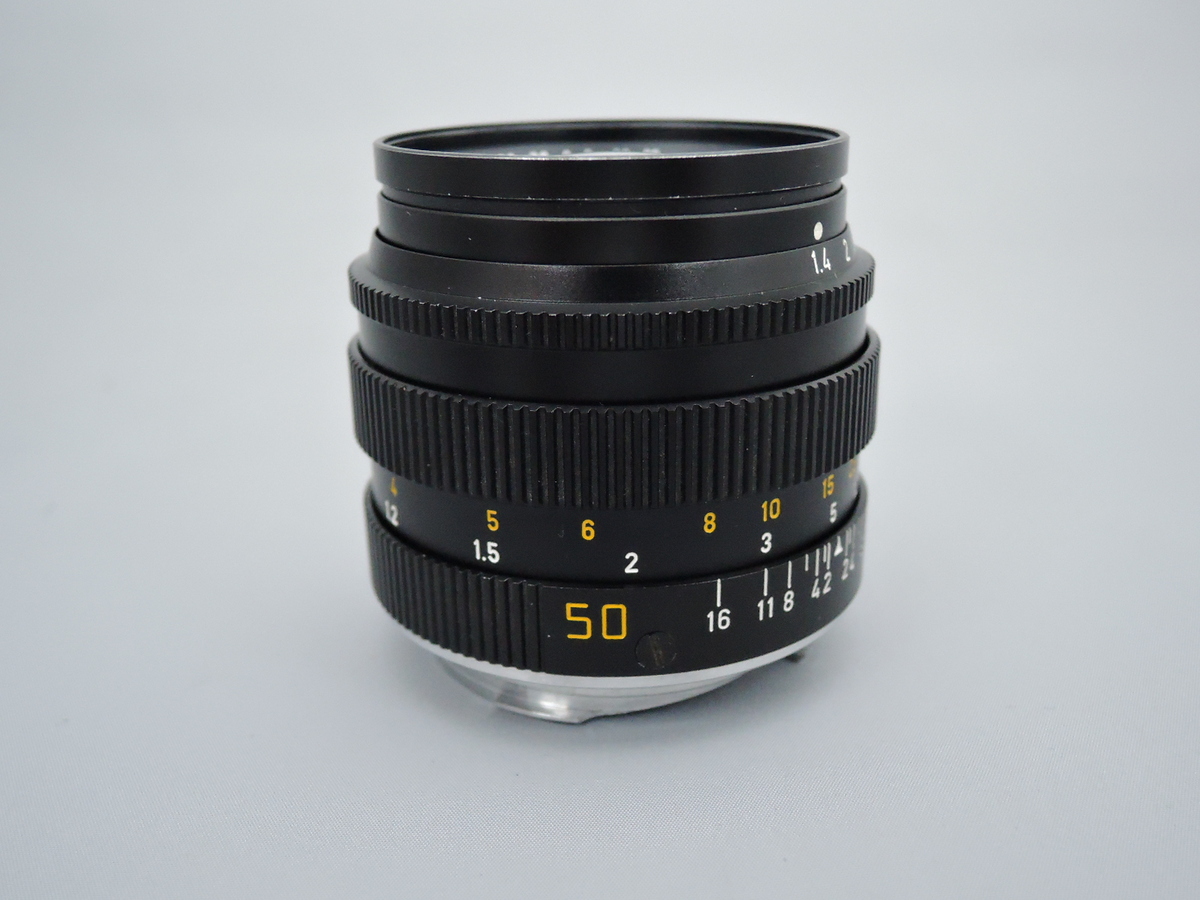 中古：AB(良品)】ライカ ズミルックスM 50mm F1.4 E43 ブラック