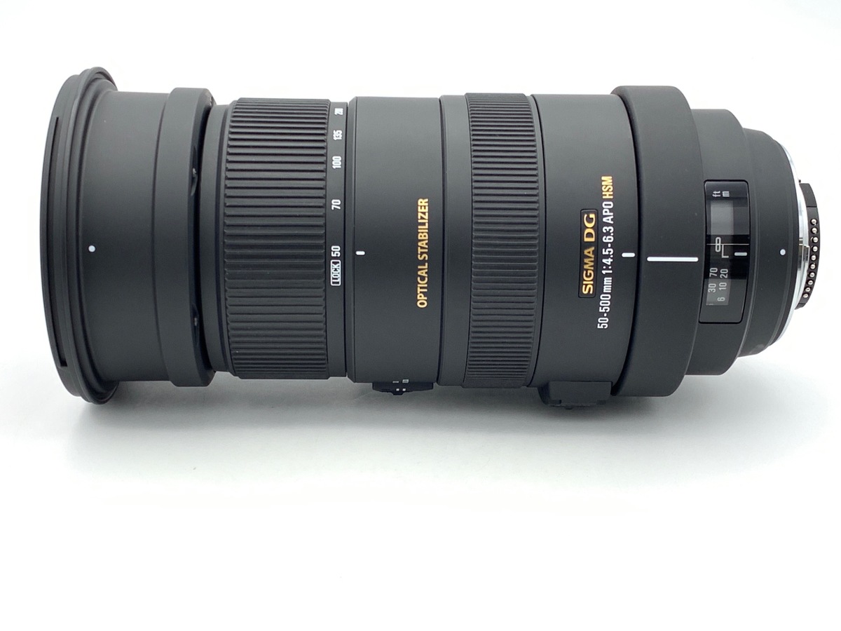 中古】シグマ APO 50-500mm F4.5-6.3 DG OS HSM ニコン用 在庫一覧